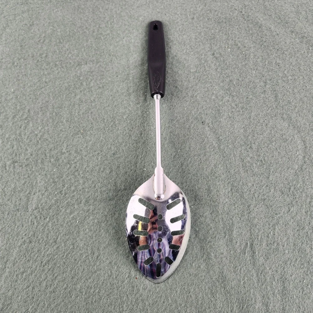 Vintage Foley Slotted‎ Spoon Stainless Steel MCM USA